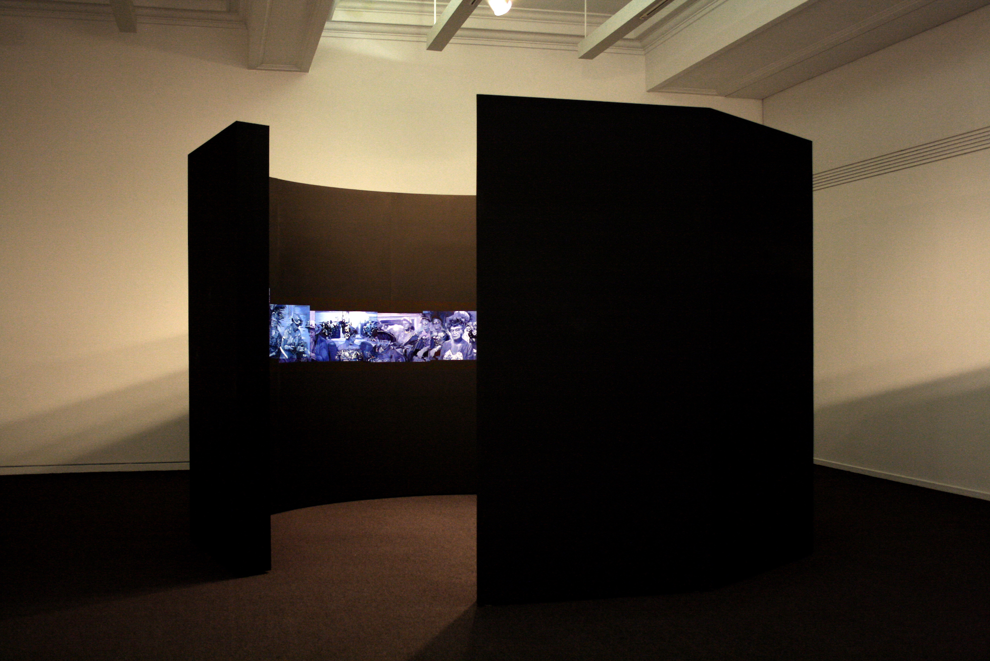 Installation View 1. The Recurring Dream Panoramic Painting