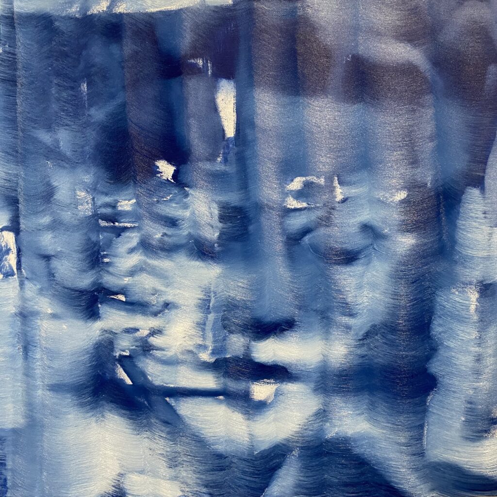 Afterglow, 2024 – 10X10 oil on panel