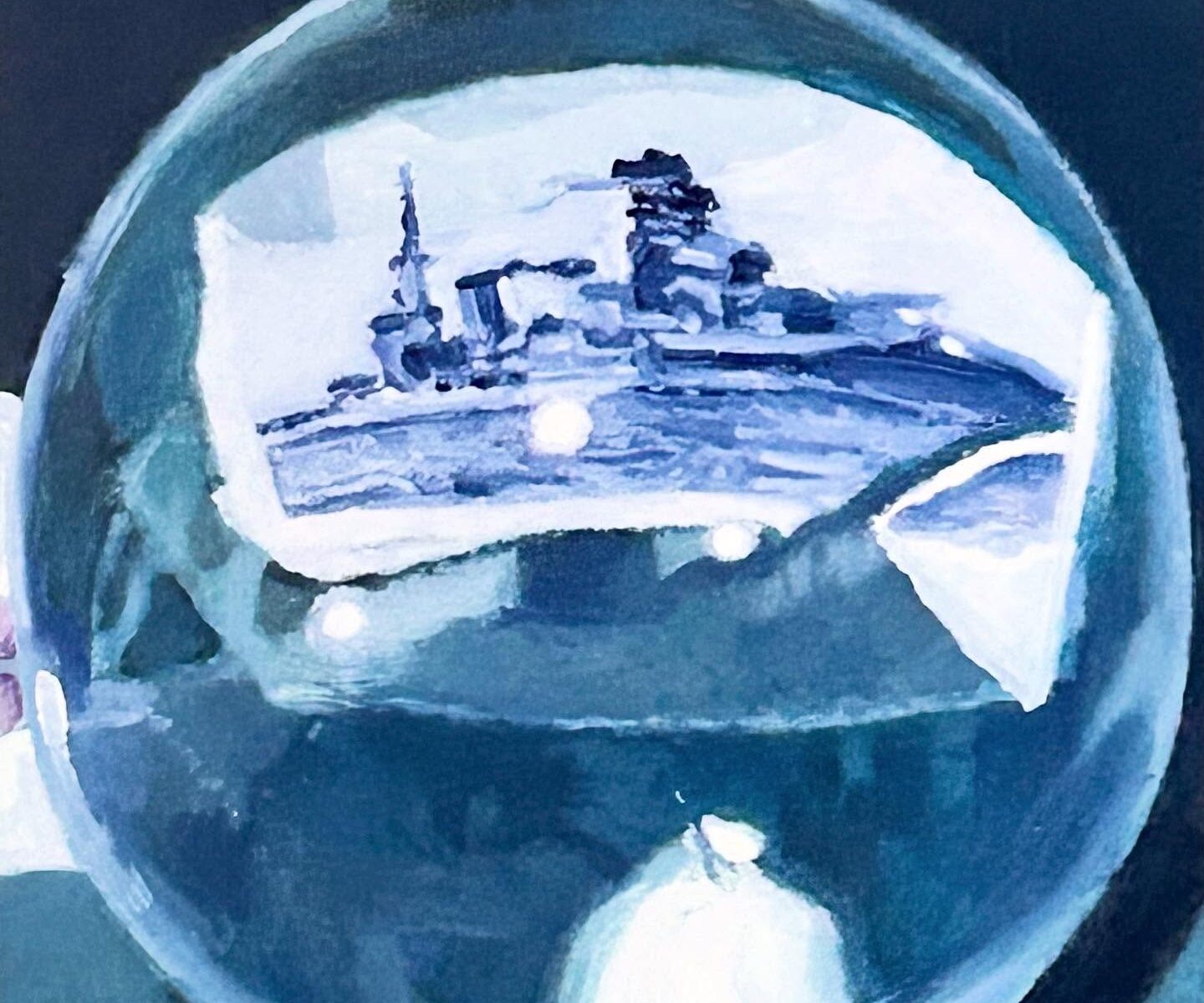 Vemeer’s Paradox: There were no explanations that were not extraordinary, 2025, Oil on Panel, 14X11 inches